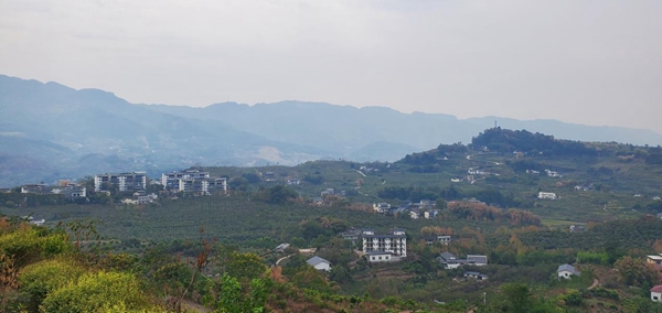 重慶市北碚區(qū)三圣鎮(zhèn)天宮村景色。唐嘉鍇攝