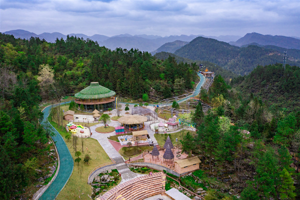 松鼠叢林樂園。酉陽旅投供圖